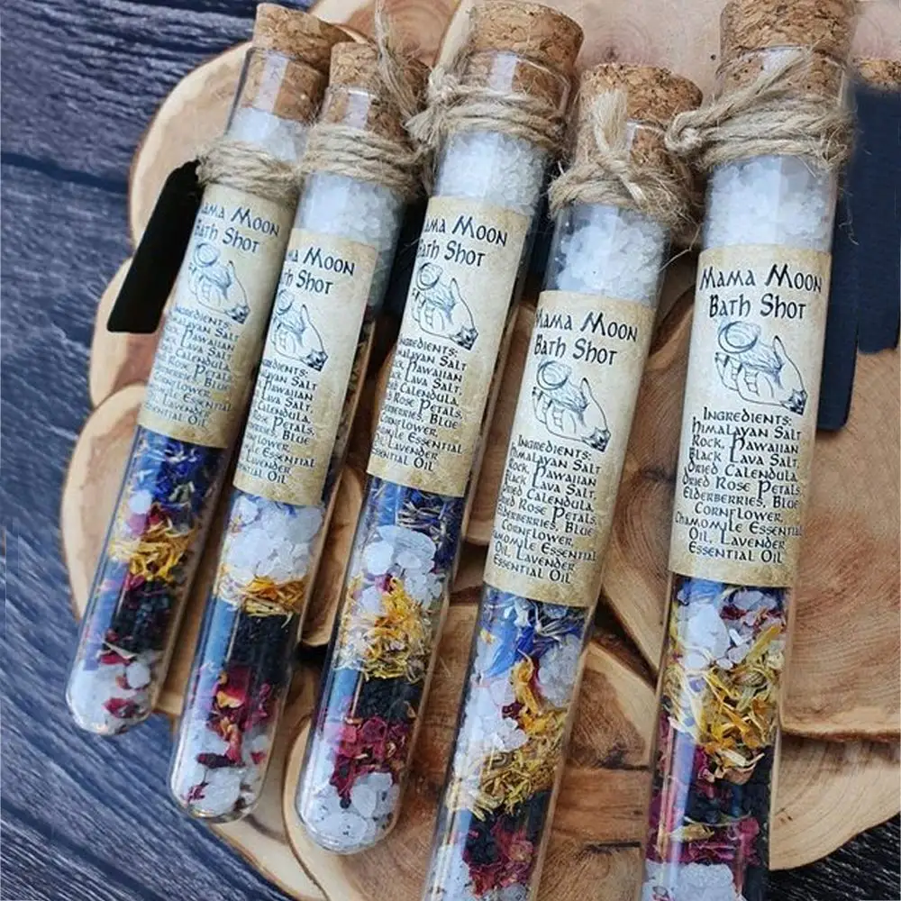 home plastic test tubes cork stoppers gumball candy storage bath salt vials hot cocoa containers bridal shower wedding party use