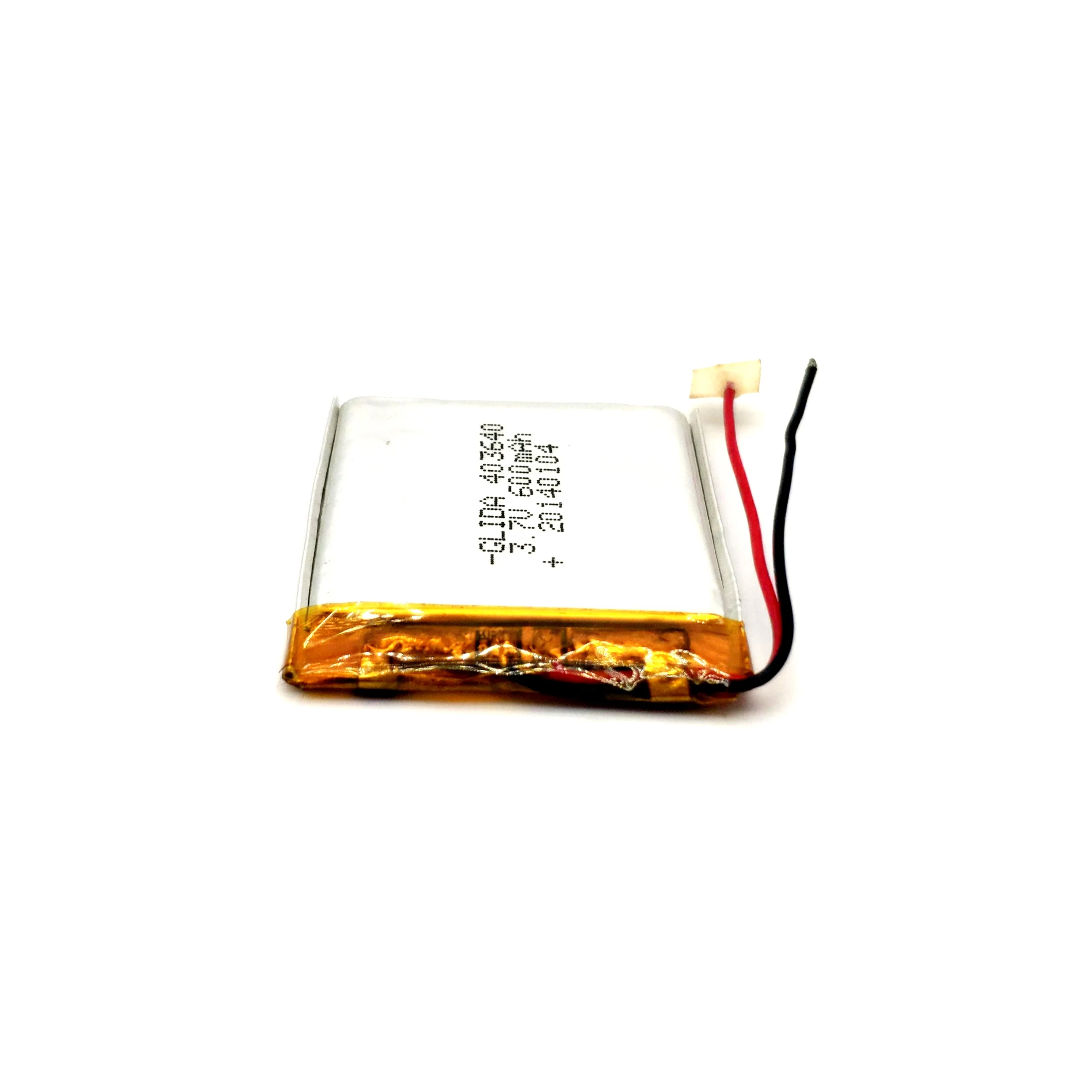 2021 INR перезаряжаемый 403640 3.7V 3 6 v 600mAh полимерный аккумулятор для электрическое приложение