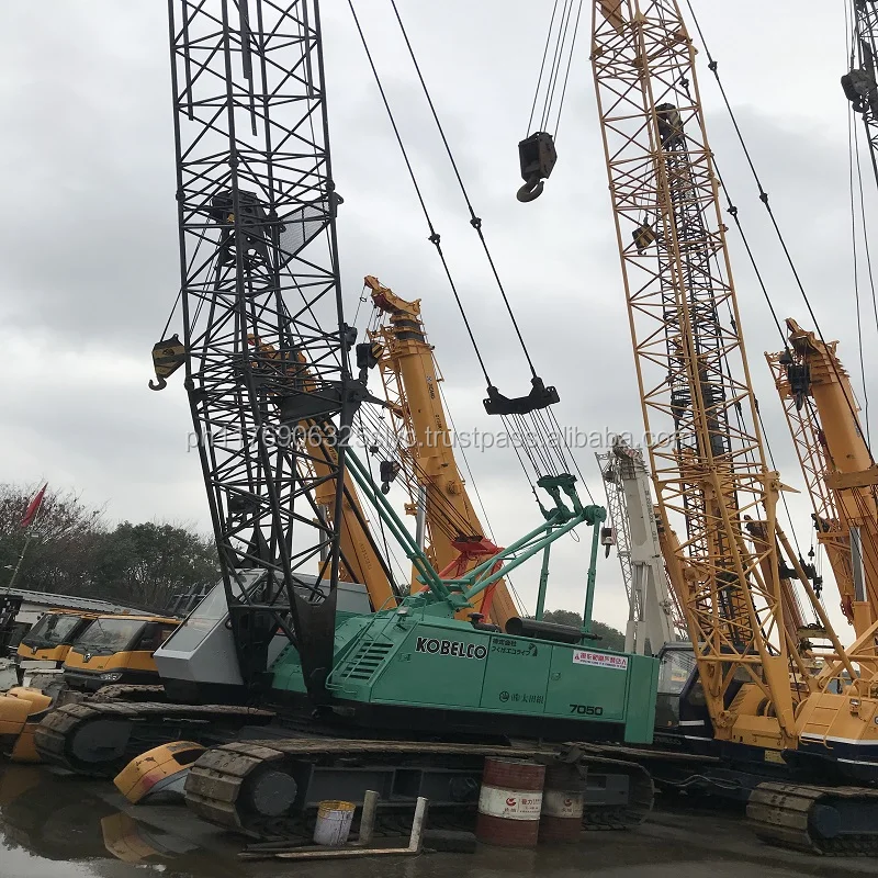 Недорогой гусеничный кран Kobelco 7050 для продажи б/у 50
