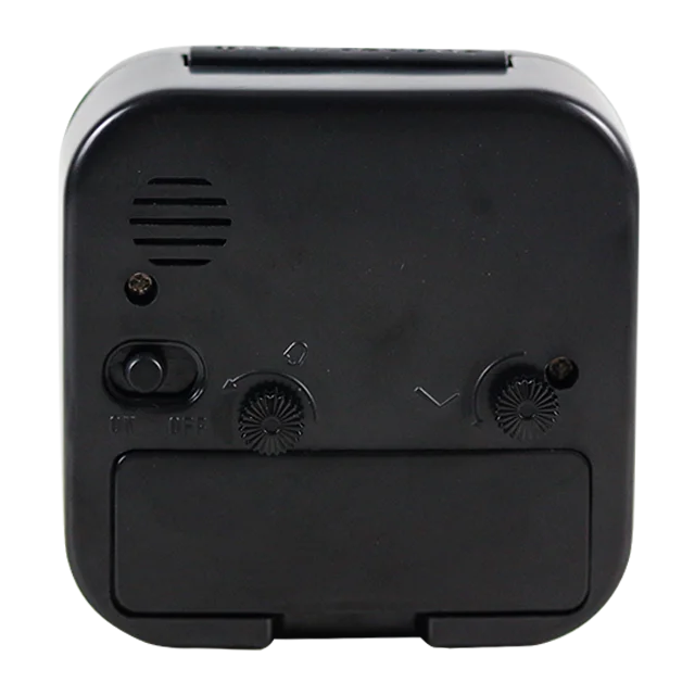Imarch 2021 promotion quartz sweep silent mini small travel analogue table alarm