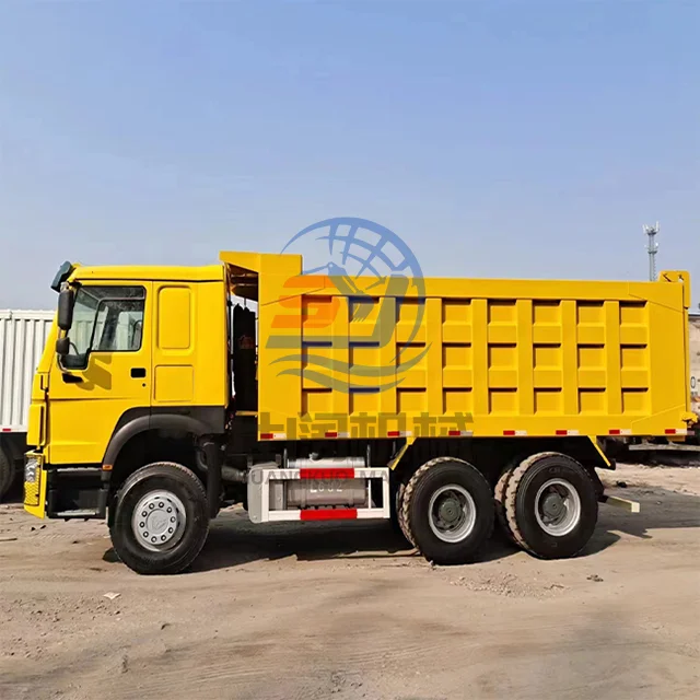 Below Market Value Howo Used 10-wheel 8x6 Heavy Duty Howo Dump Truck Weichai Engine Diesel Fuel Manual Transmission for Sale