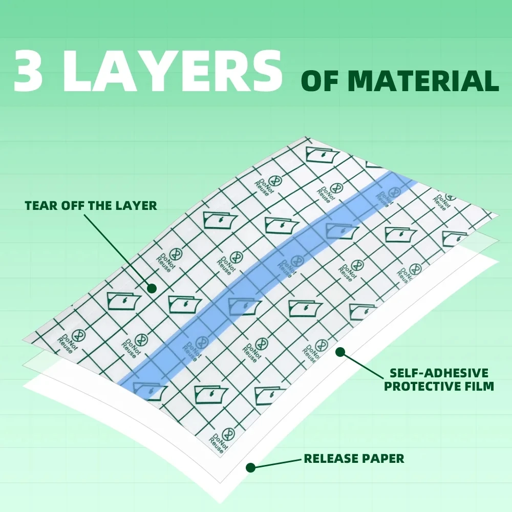 Risenmed  Medical Wound Dressing  transparent adhesive Pu Film Roll Waterproof Adhesive Tape