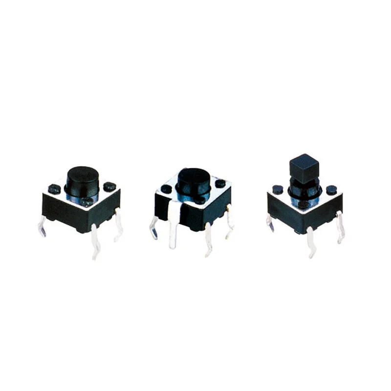 2023 6*6mm SMD TACT SWITCH the height have 5MM 6MM 7MM force 160/180/250gf