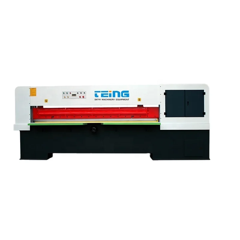 Woodworking Machine Veneer Shearing cutting Machine Wood auto pneumatic hydraulic veneer clipper machine with CE MJB148F