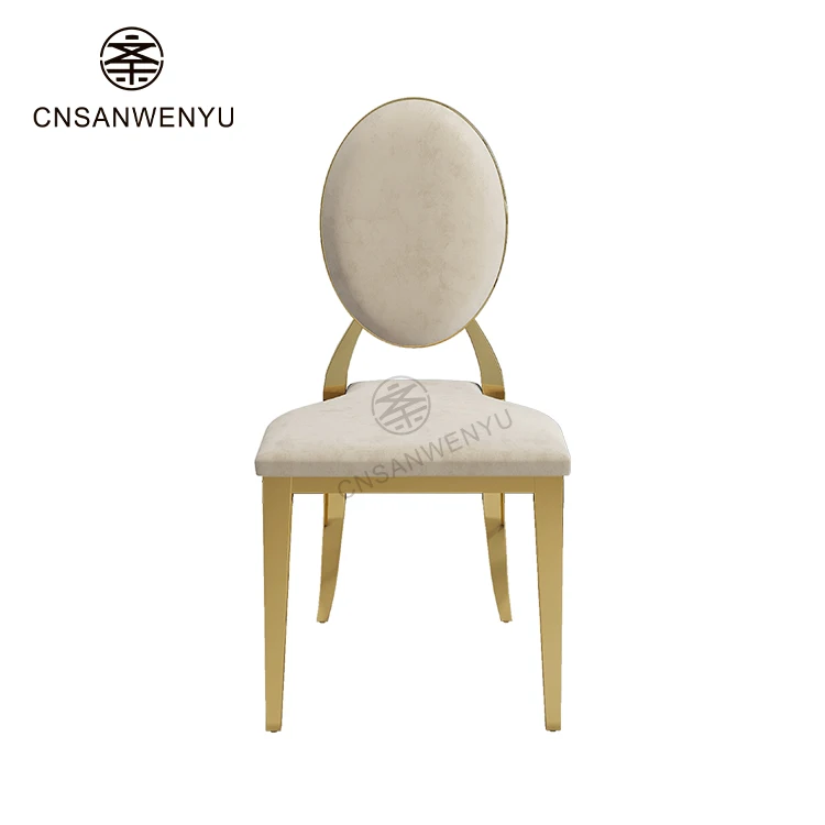 wholesale Outdoor Party Reception Sash For Sofa Spandex Band Stage Decoration Stainless Steel Wedding Stackable Chair for events