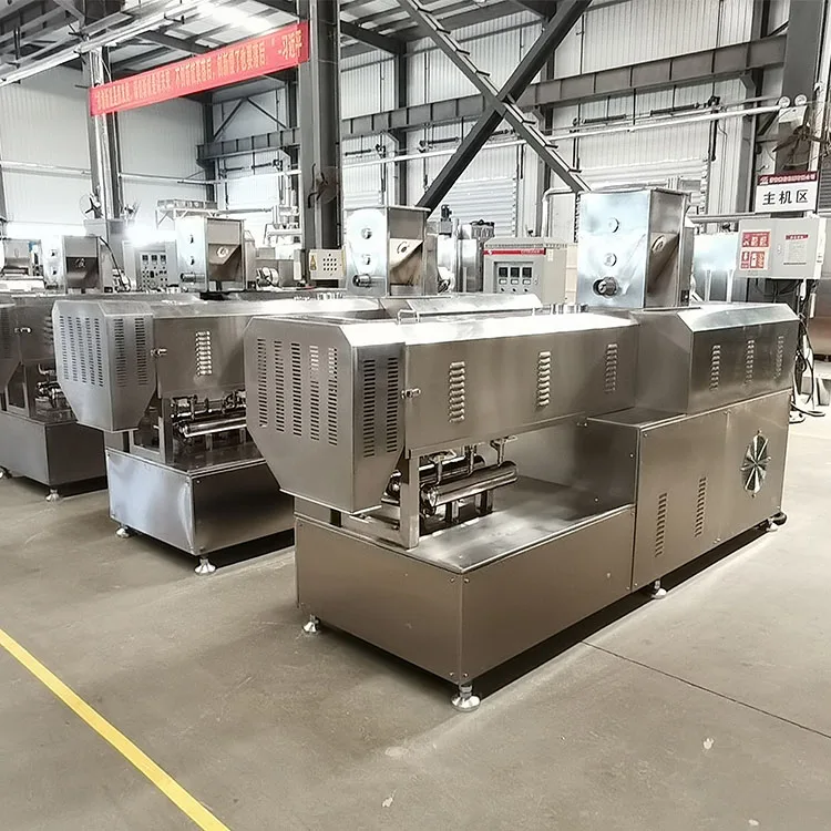High capacity puffed snack food processing machinery 500kg/h corn puff snack extruder