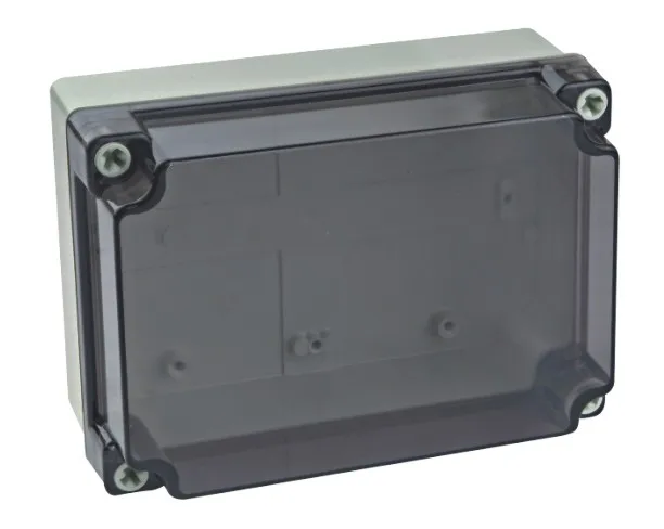 Waterproof transparent top cover ABS/PC Plastic waterproof terminal  joint box Enclosure Box