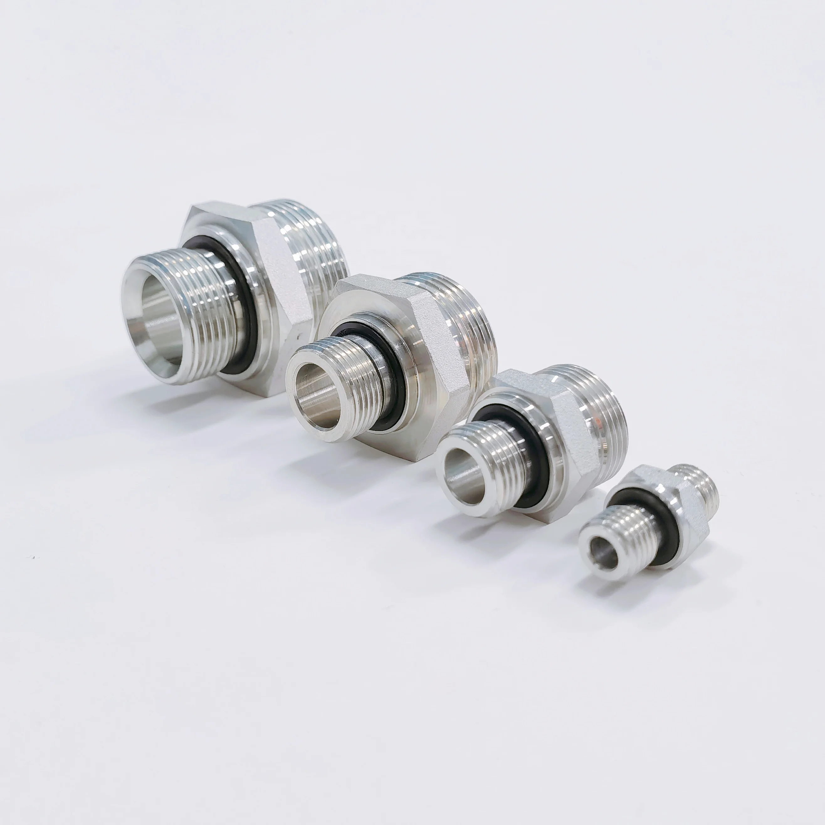 BSP MALE DOUBLE 60 SEAT BONDED SEAL Pipe fitting  straight  swivels Hydraulic  joint