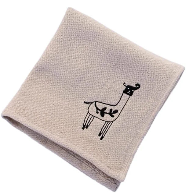 printed baby clothes terry towel 100 cotton small face towel japanese gauze towel