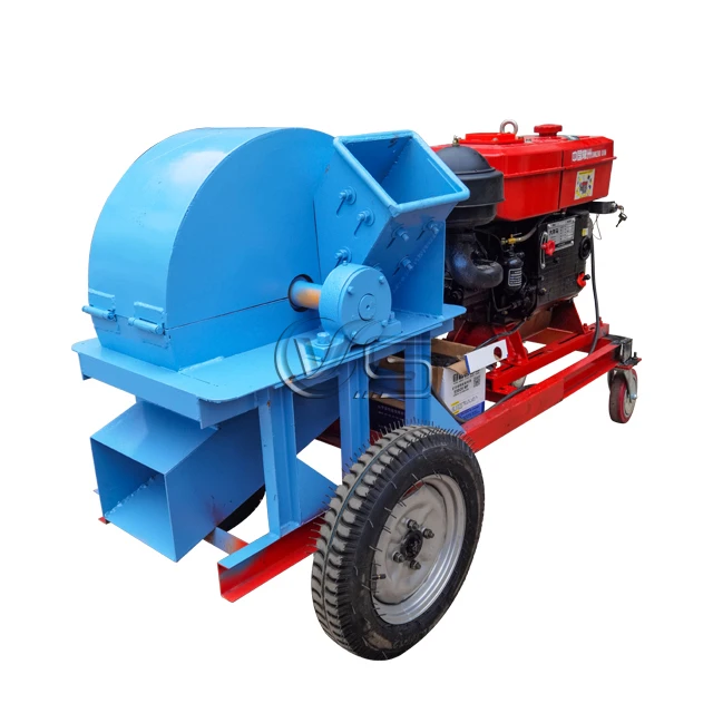 Wood shredder machine sawdust crusher machine, wood powder crushing machinery for sale