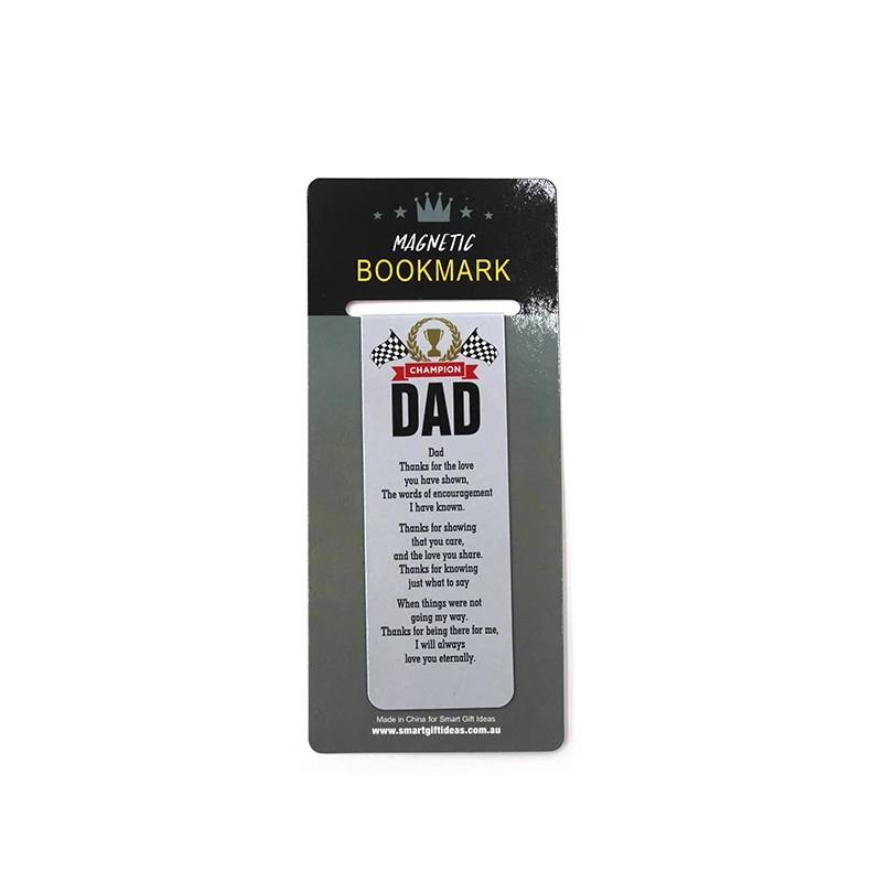 New Arrival custom printed anime bookmarks magnet custom pvc folding magnetic bookmark