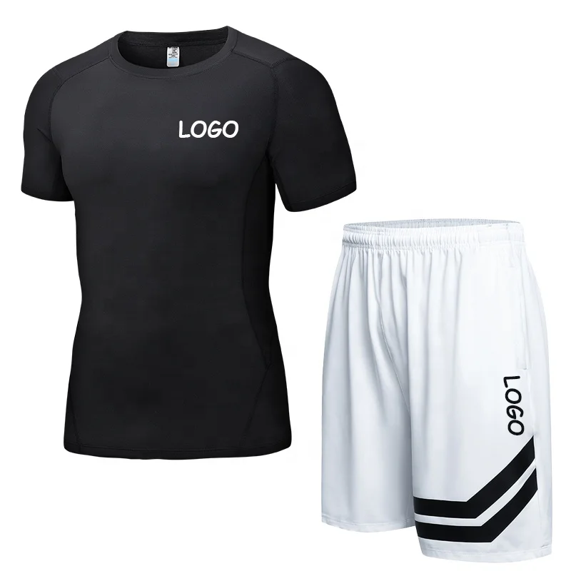 Dropshipping New Wholesale Training Gym Track Suits Custom Polyester Sportswear Black Mens Jogging Tracksuit