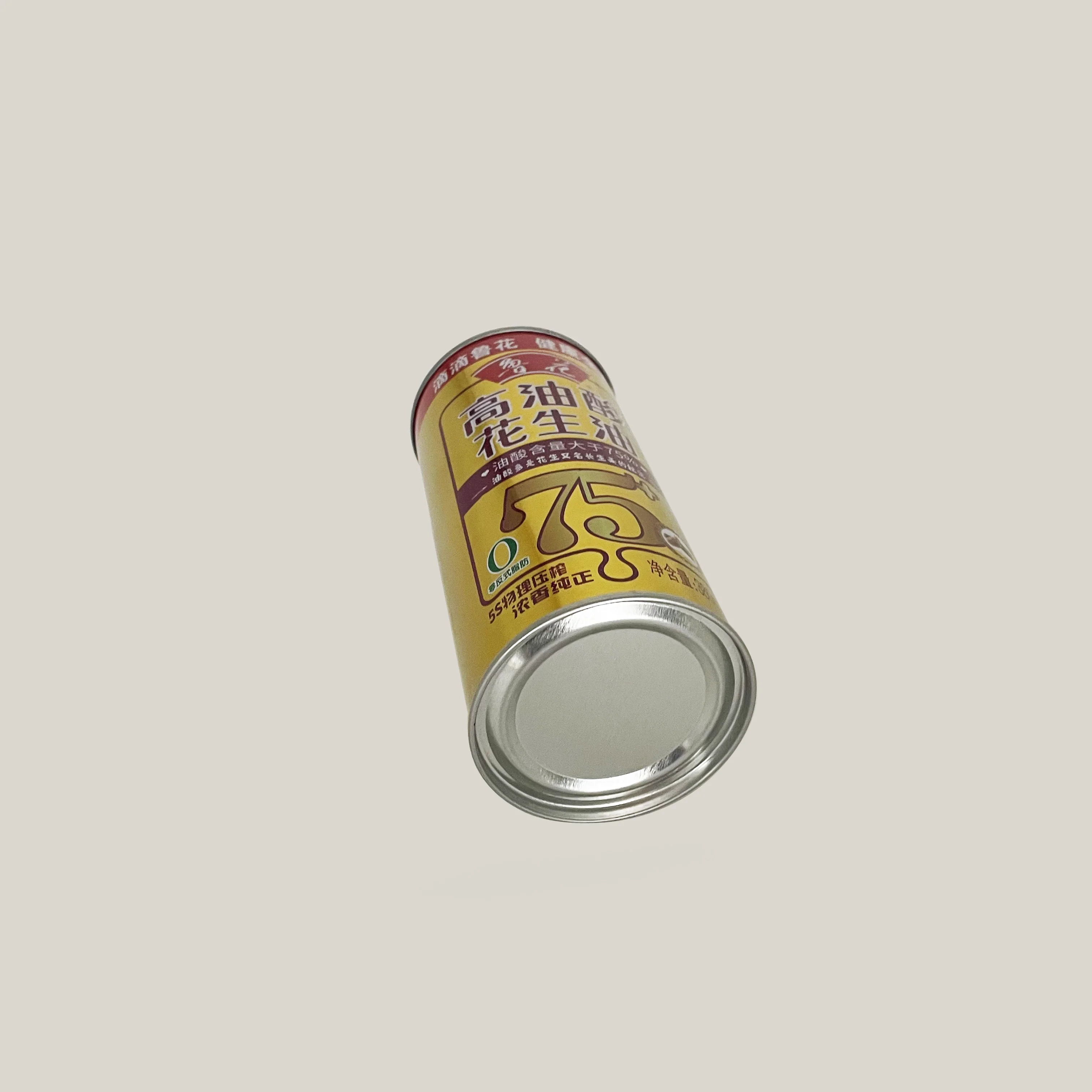 Factory Price 380mL Olive Oil Packaging Food Grade Tin Can for Olive Oil Peanut Oil
