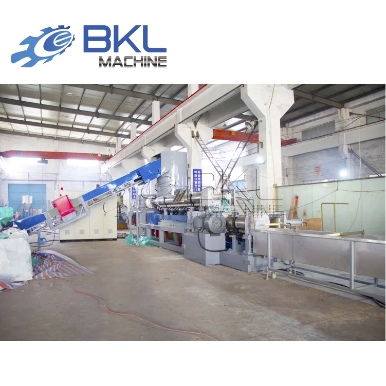 
PE PP pelletizing line with compactor /plastic recycling in pelletizing line 