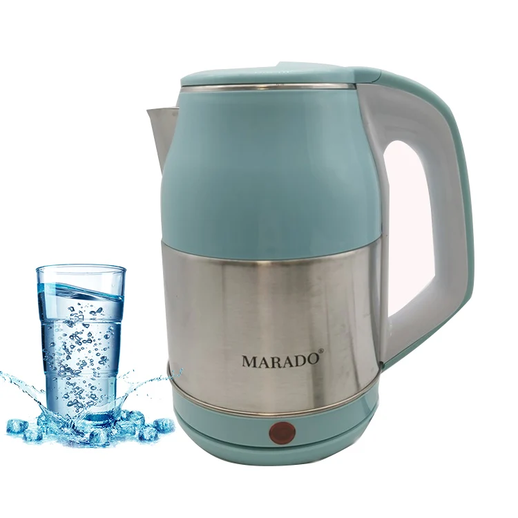 MARADO fashion Home appliances boil water fast multi-color 1.8L 2L fast heating electric kettle