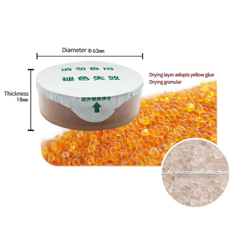 OEM/ODM  Hearing Aid Drying Desiccant Drying Pallet Capsule for Drying Hearing Aid Ear Mold Eatbuds