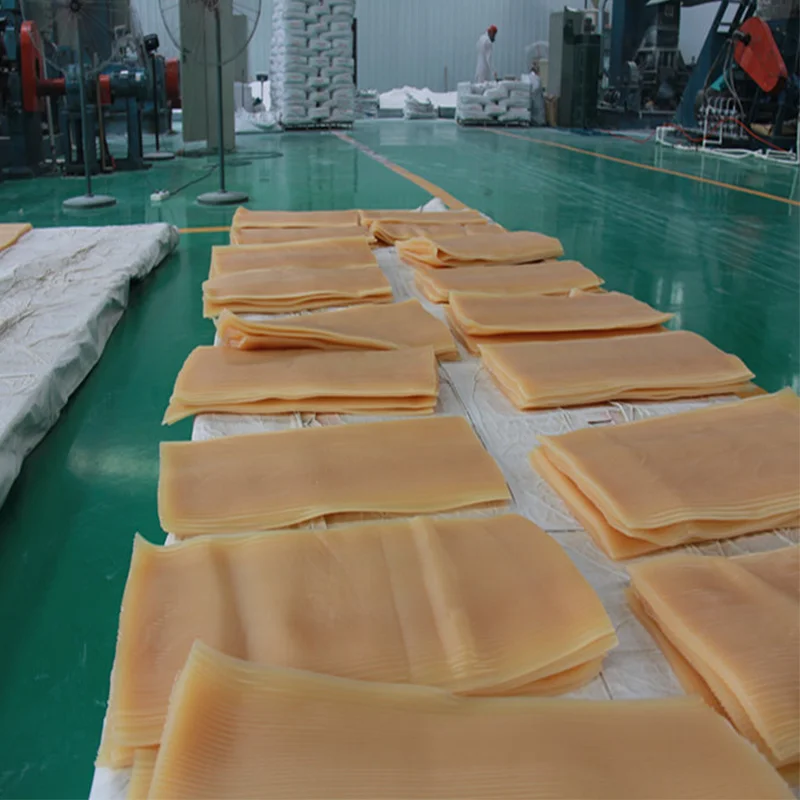 NBR/PVC oil-resistant and wear-resistant light yellow rubber sheet for rubber hoses and other products NV7030H