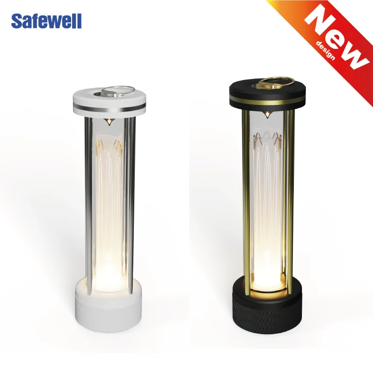 Luxury Rechargeable Desk Lamp Wireless Dimmer Touch Switch Outdoor Portable Camping Light IP65