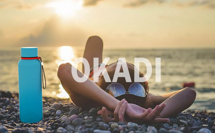 Wholesale Potable Customized Color Double Wall Stainless Steel Drinking Bottle Insulated Thermos Vacuum Flask