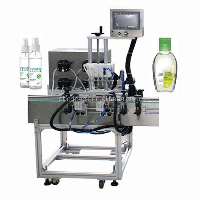Automatic Bottle Filling Machine 10-100ml Liquid Filling Machine For Cream Shampoo Cosmetic Bottler Filler