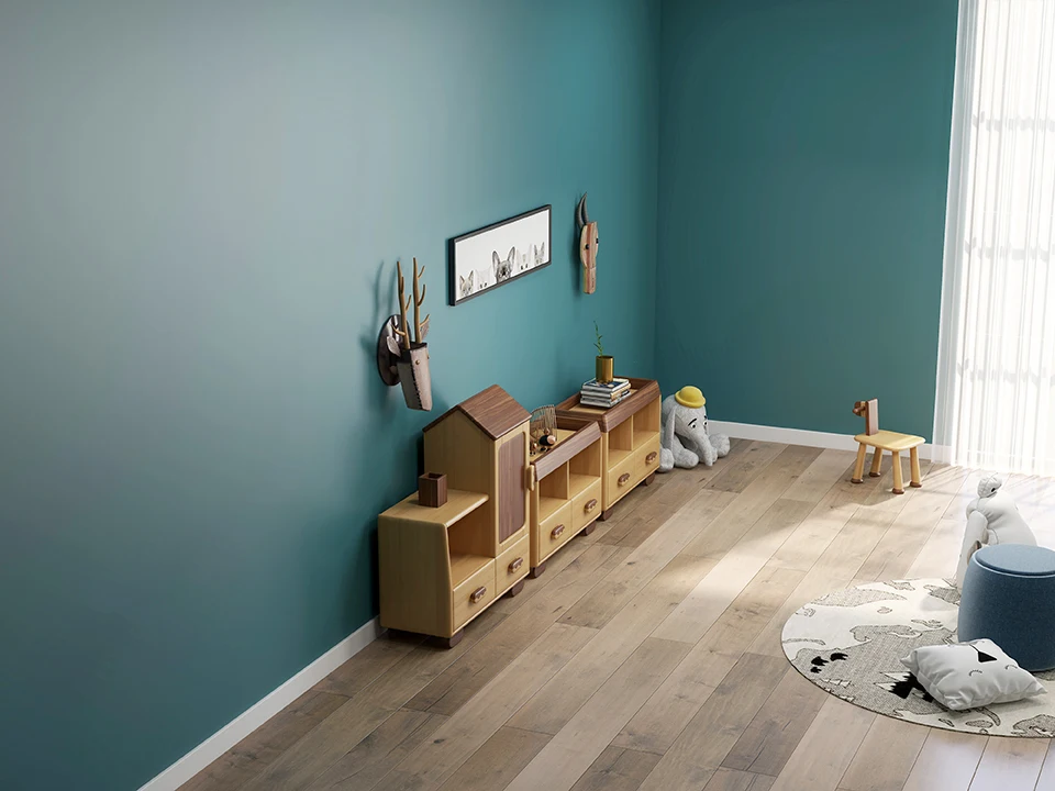 Solid Wood house cartoon design cabinet storage set lovely cute furniture for baby room child kids toddler toy container closet