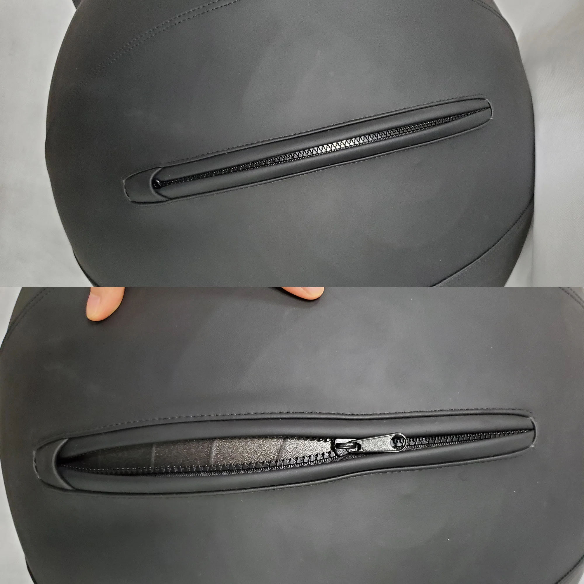 
PU leather Yoga Exercise Self-Standing Sitting Ball cover 