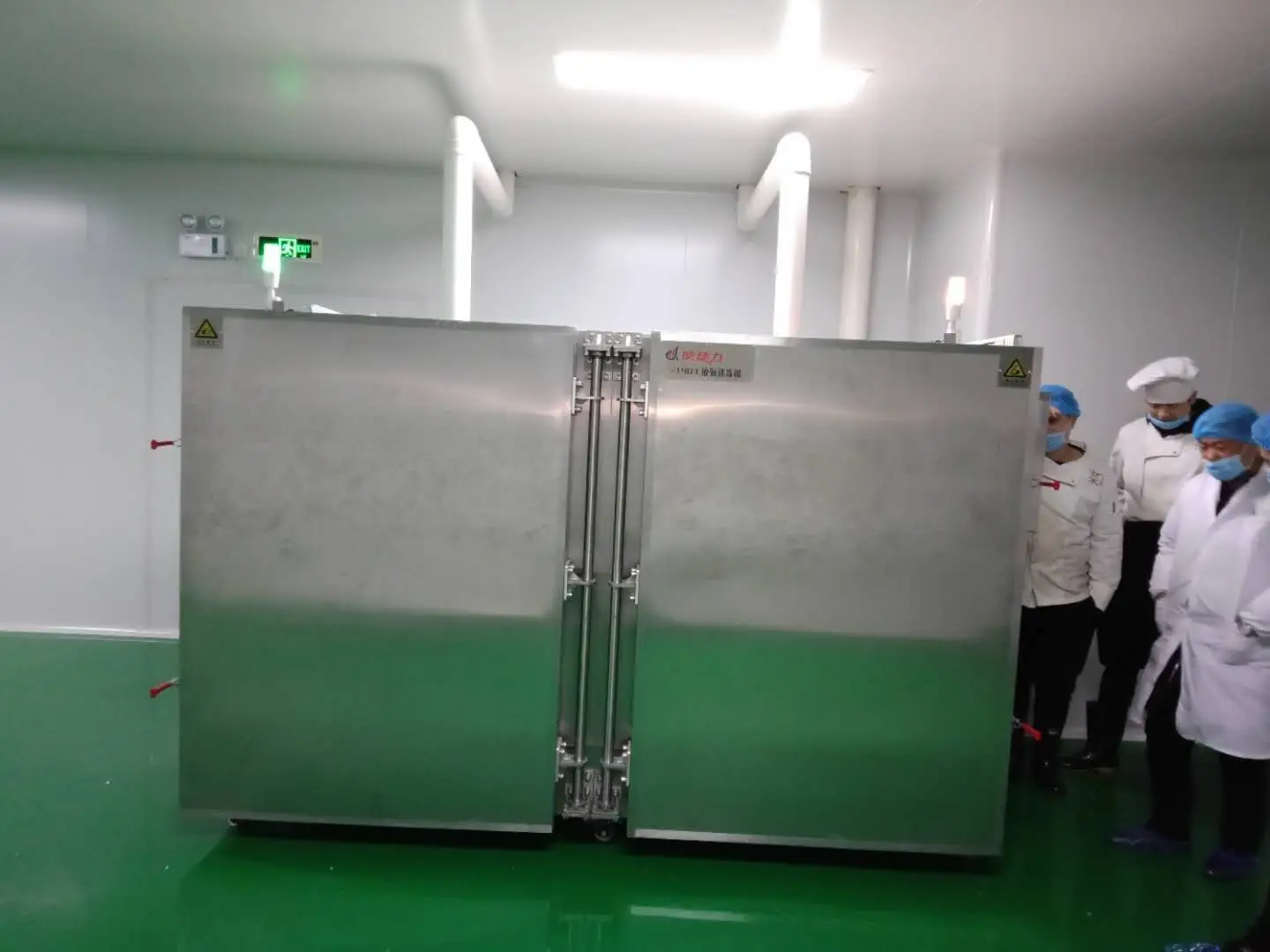 ultra low temperature chest freezer  DJL belt fish / hairtail liquid nitrogen iqf freezing machine