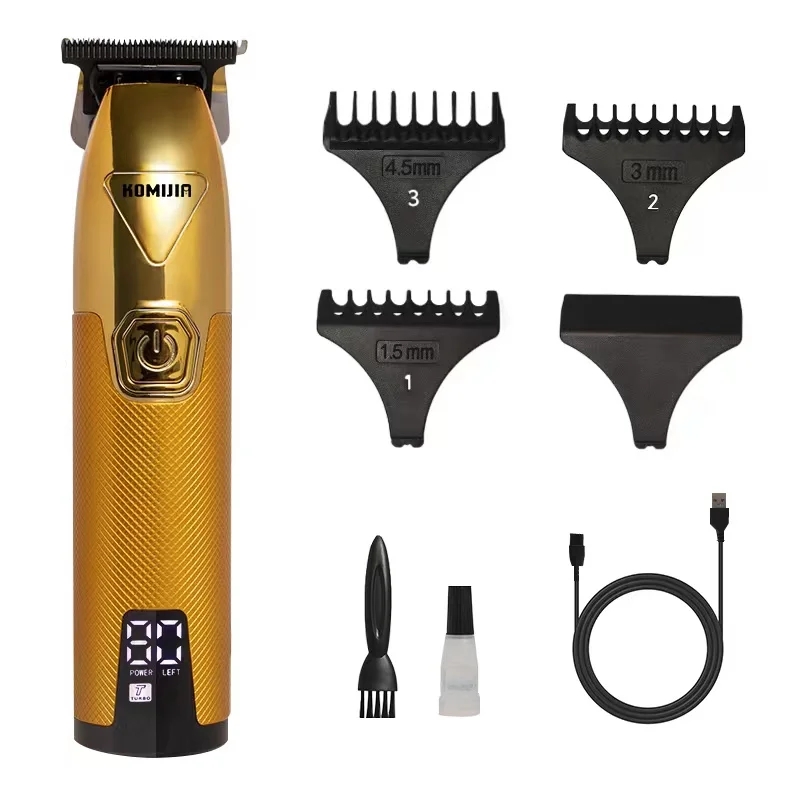 Professional Baldheaded Zero Gapped Trimmer Hair Clipper for Men