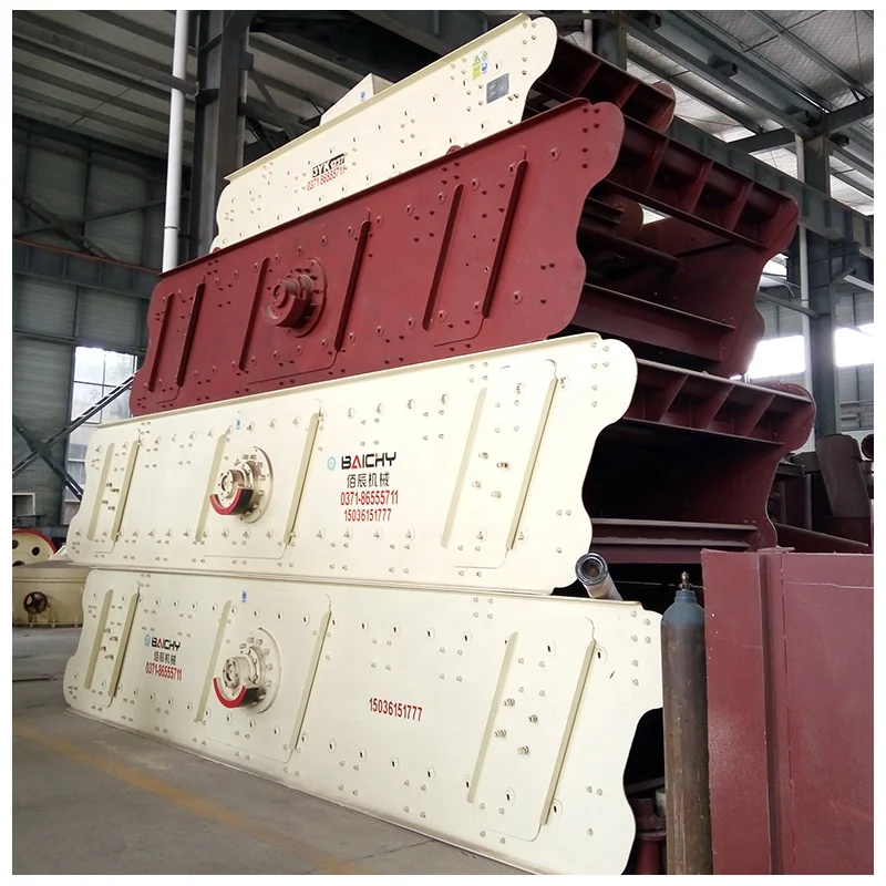 Large Capacity Gravel Sieving Probability Vibrating Sieve Sand Screening Machines liner vibrating screener for copper ore
