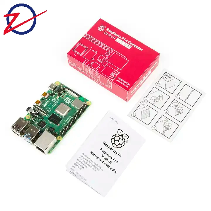 RASPBERRY PI 4 B 4GB Single Board Computer 1.5GHz 4 Core 4GB RAM ARM Cortex -A72 SC0194(9) Embedded Computers