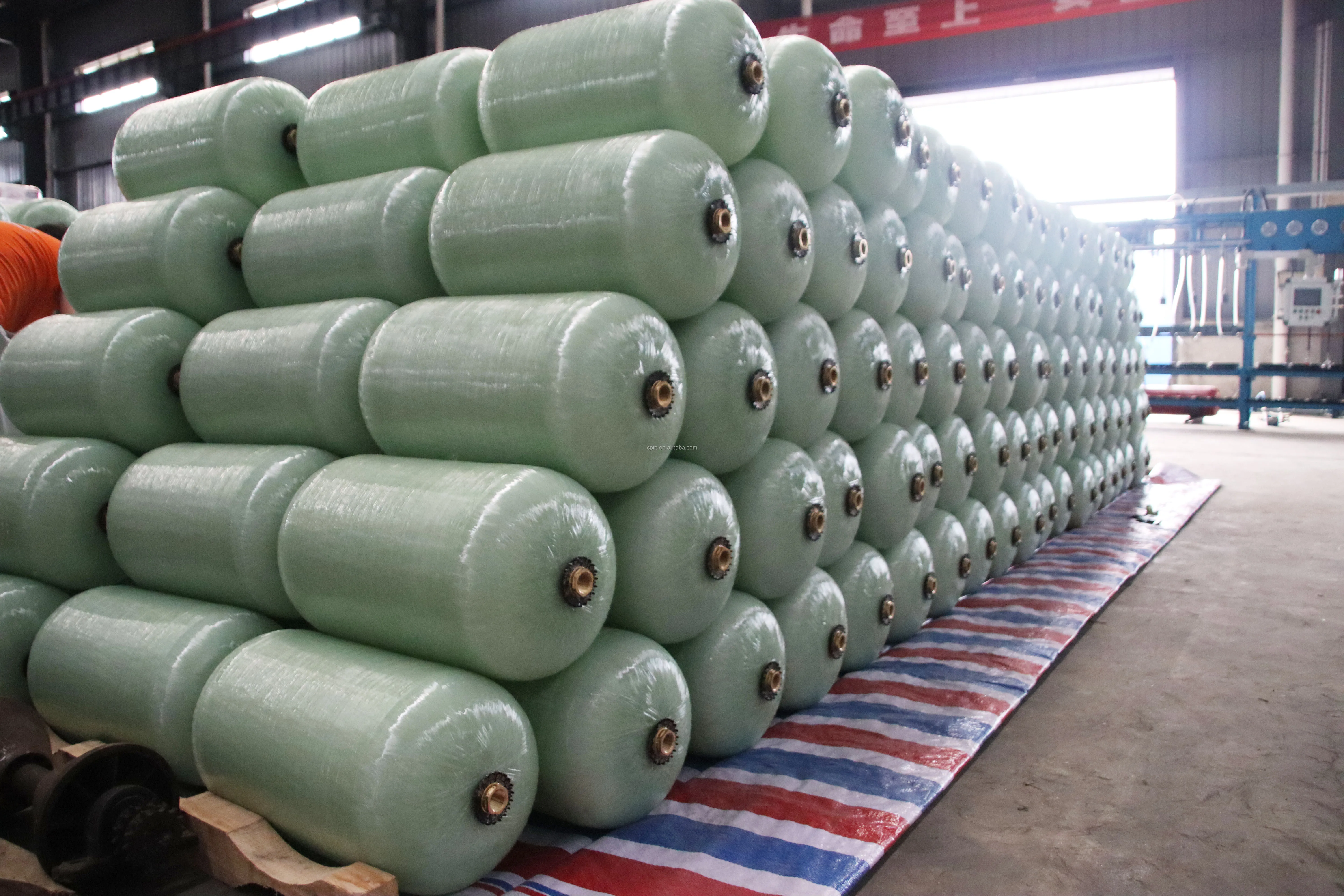 24.5L composite LPG gas tanks color and logo customization