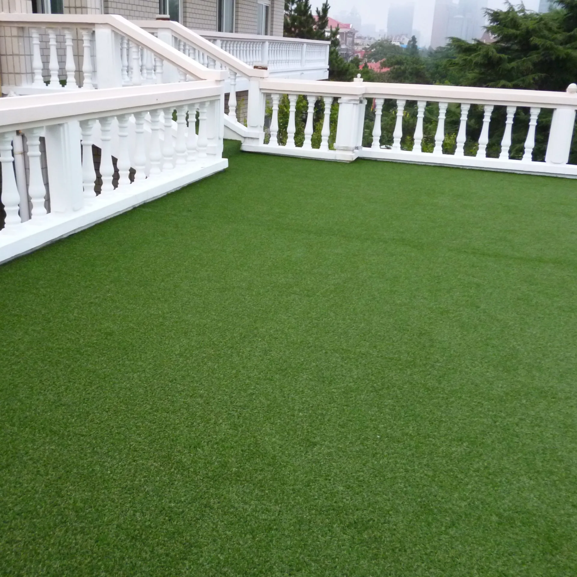 Tianlu Woven Synthetic Grass Flooring Mat Plastic Grass Tile High Quality Chinese Product Artificial Carpet