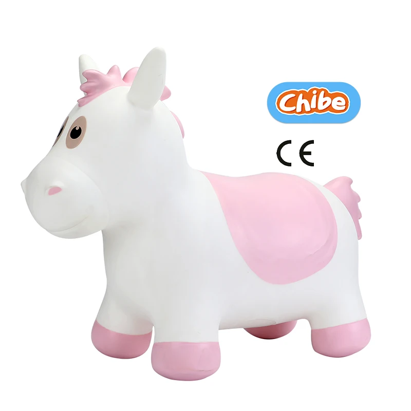 High Quality Inflatable Toy Animal Hopper Kids Favorite Bouncy Horse Hopper With Color Box For Toddlers