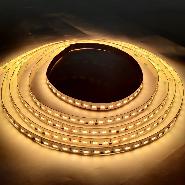 SMD 2216 224 Leds DC 24V Dim to Warm 1800K-3000k Led Flexible Strip