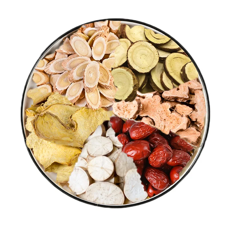 Wholesale Fangji Huangqi Decoction of raw materials Individual packaging Astragalus white Rhizoma licorice dried ginger