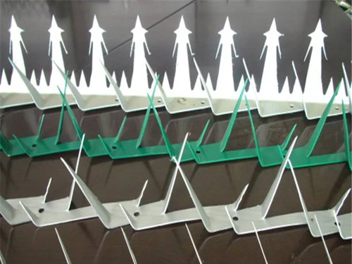 Factory supply high quality New Design Big Size Galvanized Anti-Climb Razor Wall Spikes For Security