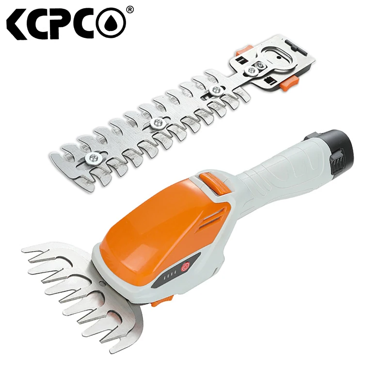 Electric Lithium-Ion Cordless Hedge Trimmer Angle Grinder Convert To Grass Accumulator Garden Shears Huter Orange Patriot