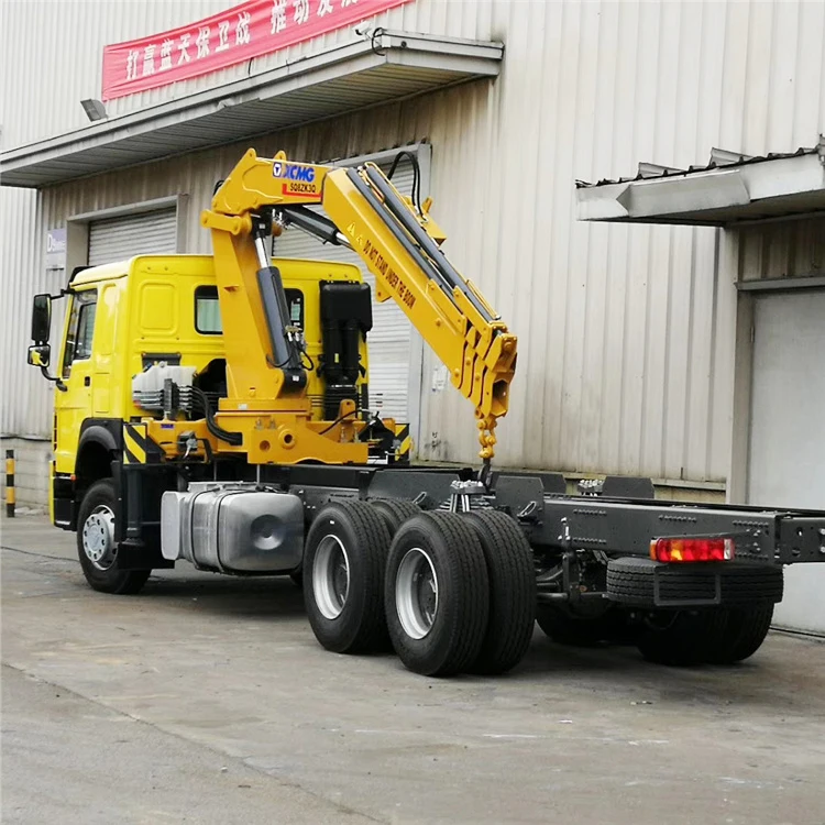 XCMG Original Manufacturer Used SQ8ZK3Q Straight Arm Truck Mounted Crane