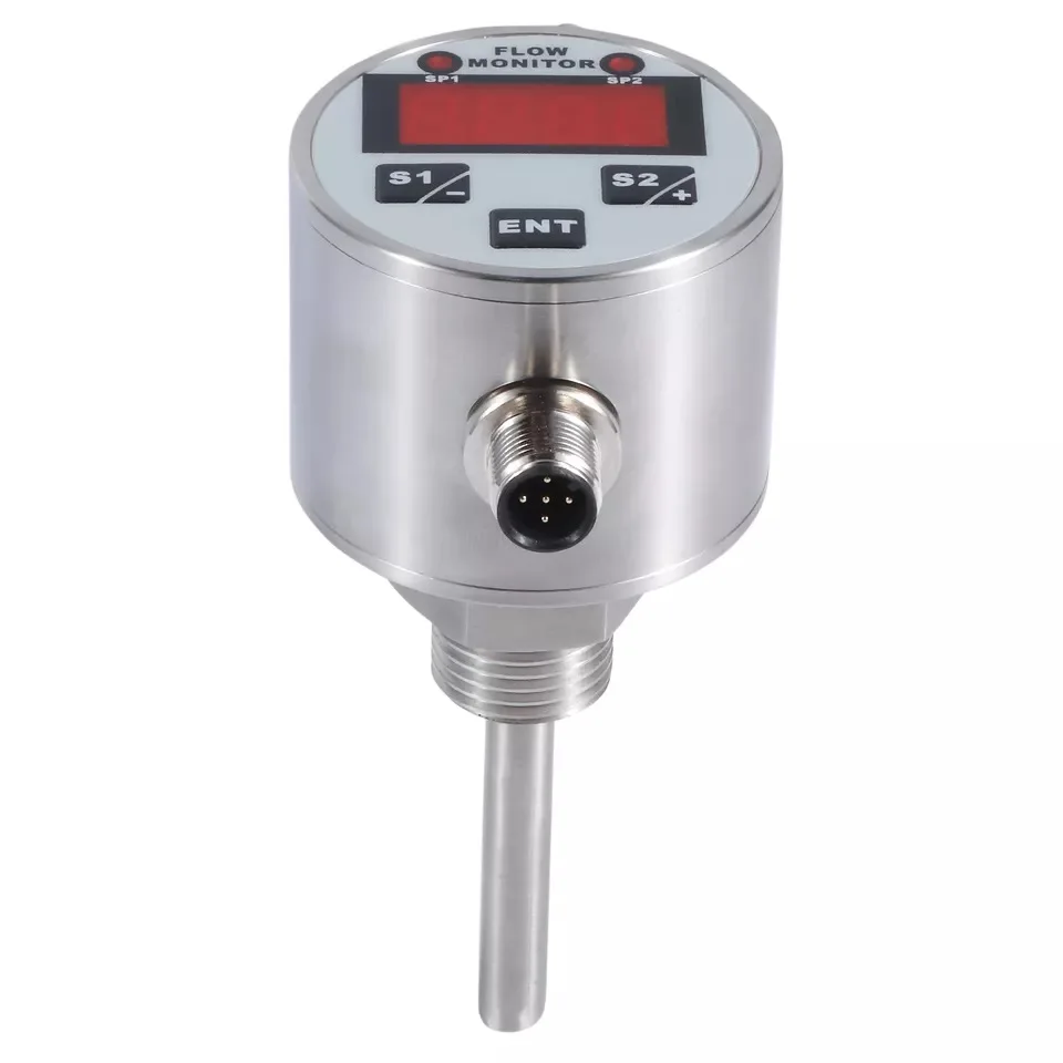 Hangjia Digital Water Switch Thermal Diffusion Thermal Sus304 Gas Flow Switch