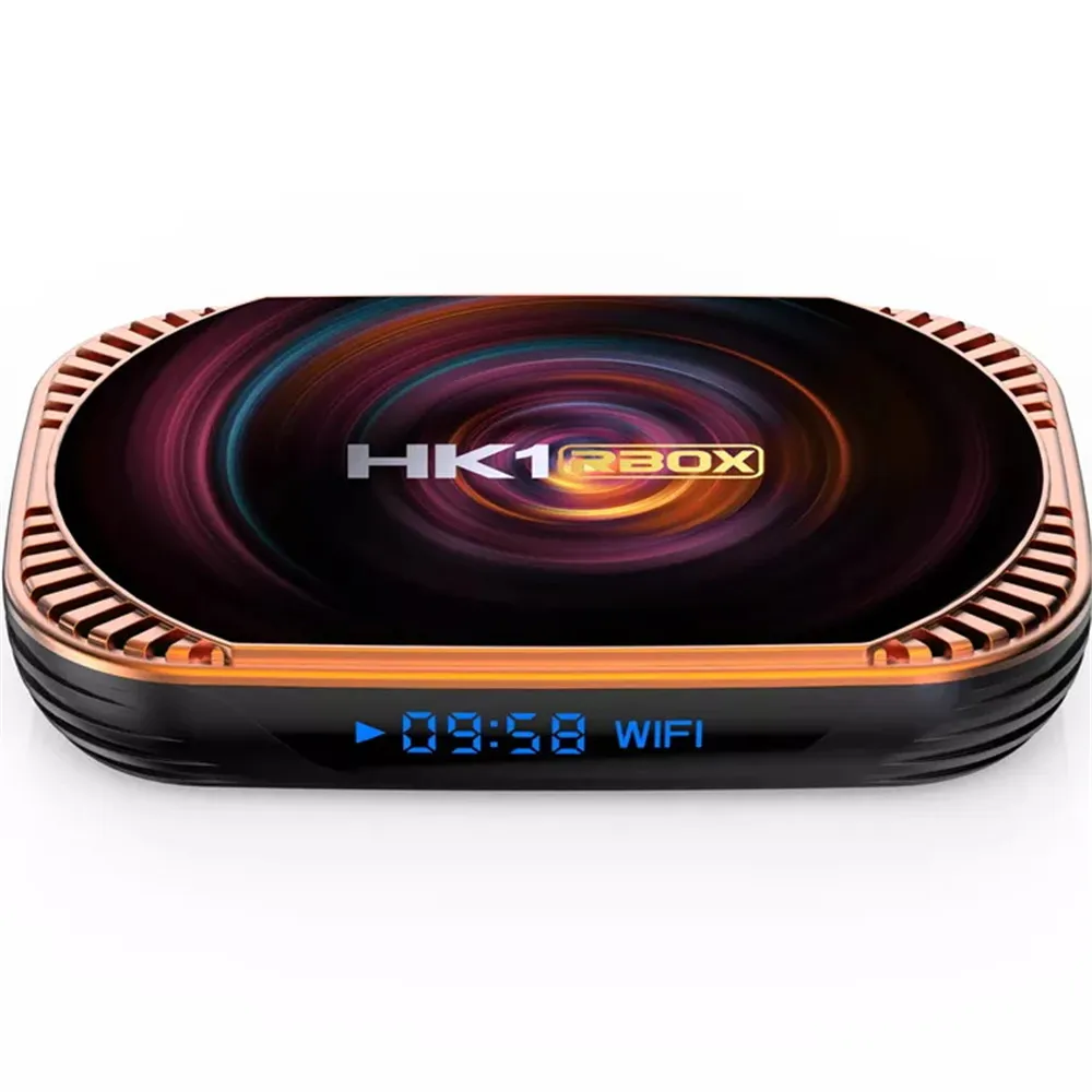 2022 HK1 RBOX X4 Amlogic S905x4 8K TV BOX Android 11Smart TV BOX 4GB 32GB/64GB/128GB 3D 2.4G&5G Dual WifiSet Top Box HK1