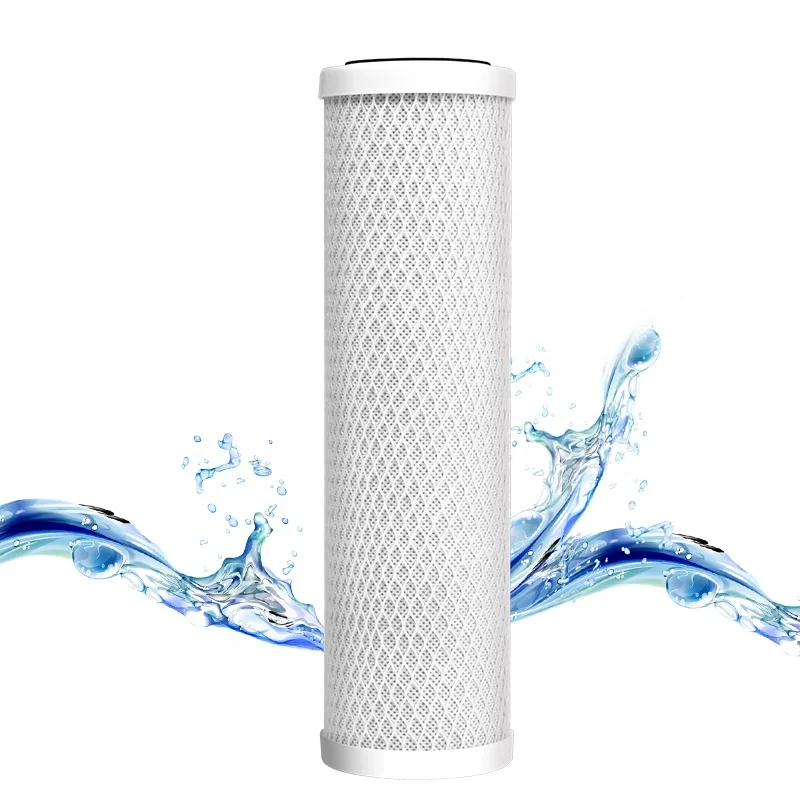 10 Inch Activated Carbon Block CTO Filter Cartridge Water Filter Parts