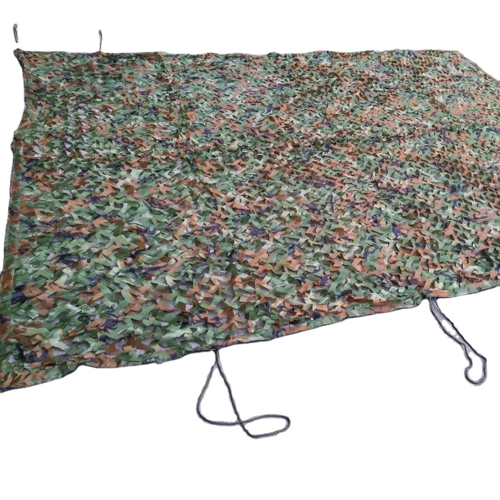 Woodland camouflage net camo car cover 2.5m x 6m