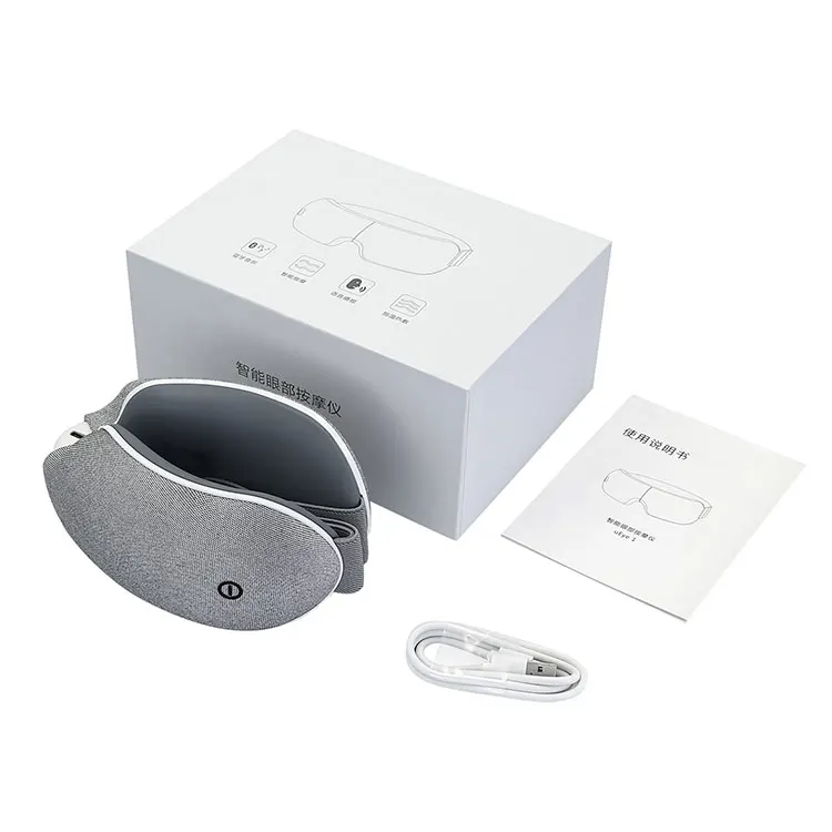 beauty airbag vibration reasonable care led mask portable head electric eye massager glasses for migranes