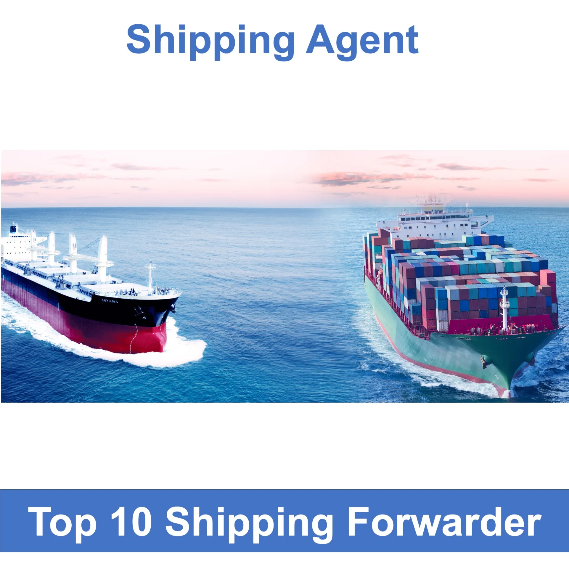 Highly rated International freight forwarding express from China provides door-to-door warehousing services by air/sea