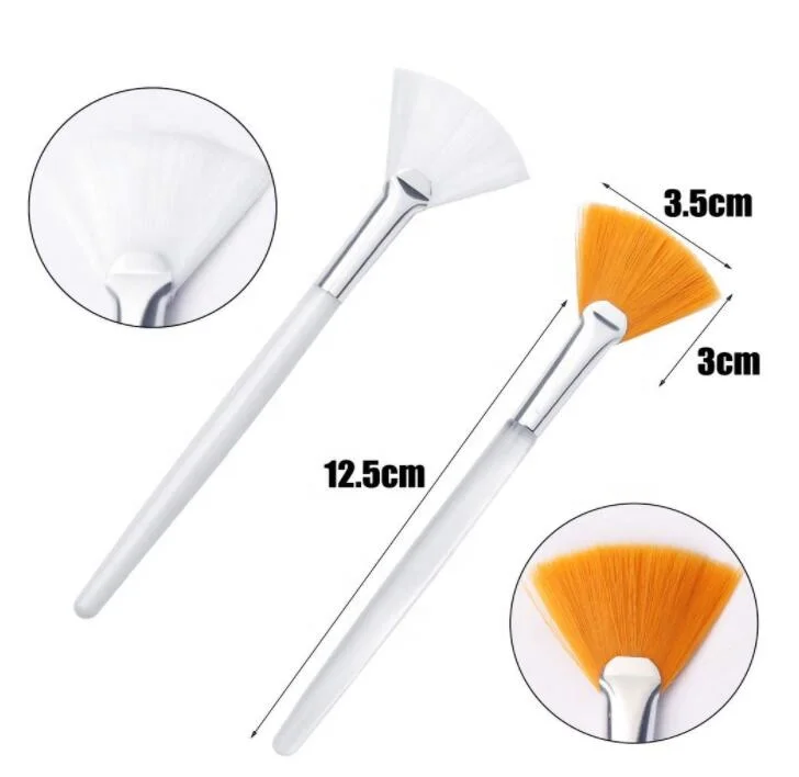 fan makeup brushes for facial