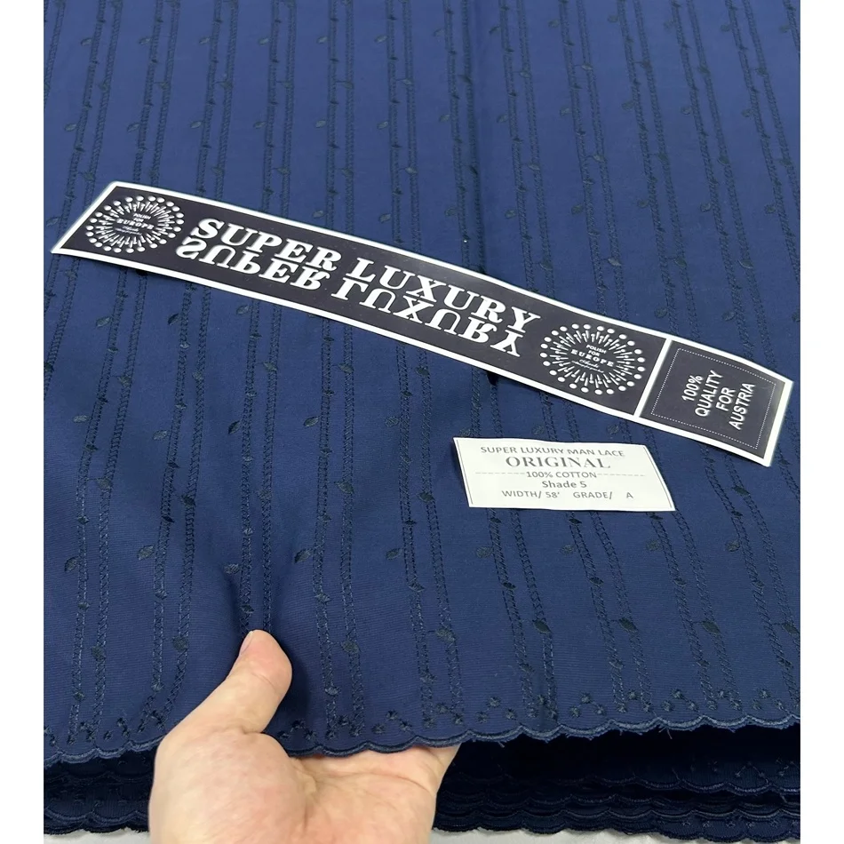 2024 Wholesale Swiss Voile 100% Cotton  Austria Cotton Polish Clothing for Party