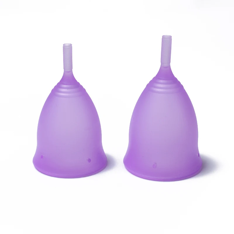 New Design Reusable Medical Grade Silicone Collapsible Menstrual Cup