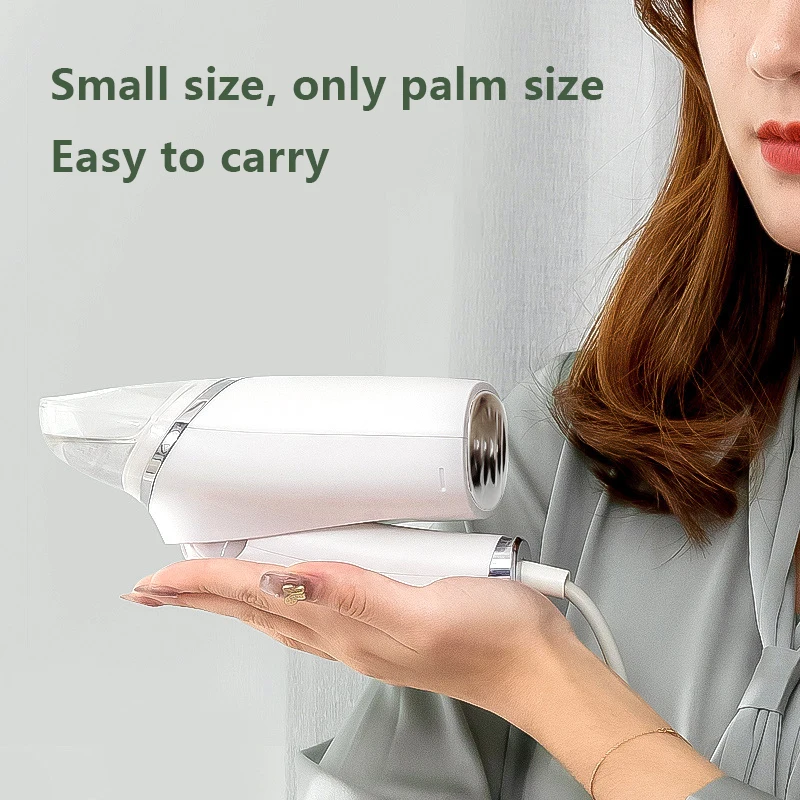 Handheld Steamer 1000W Powerful Garment Steamer Portable 30 Seconds Fast-Heat Steam Iron Ironing Machine for Home Travel