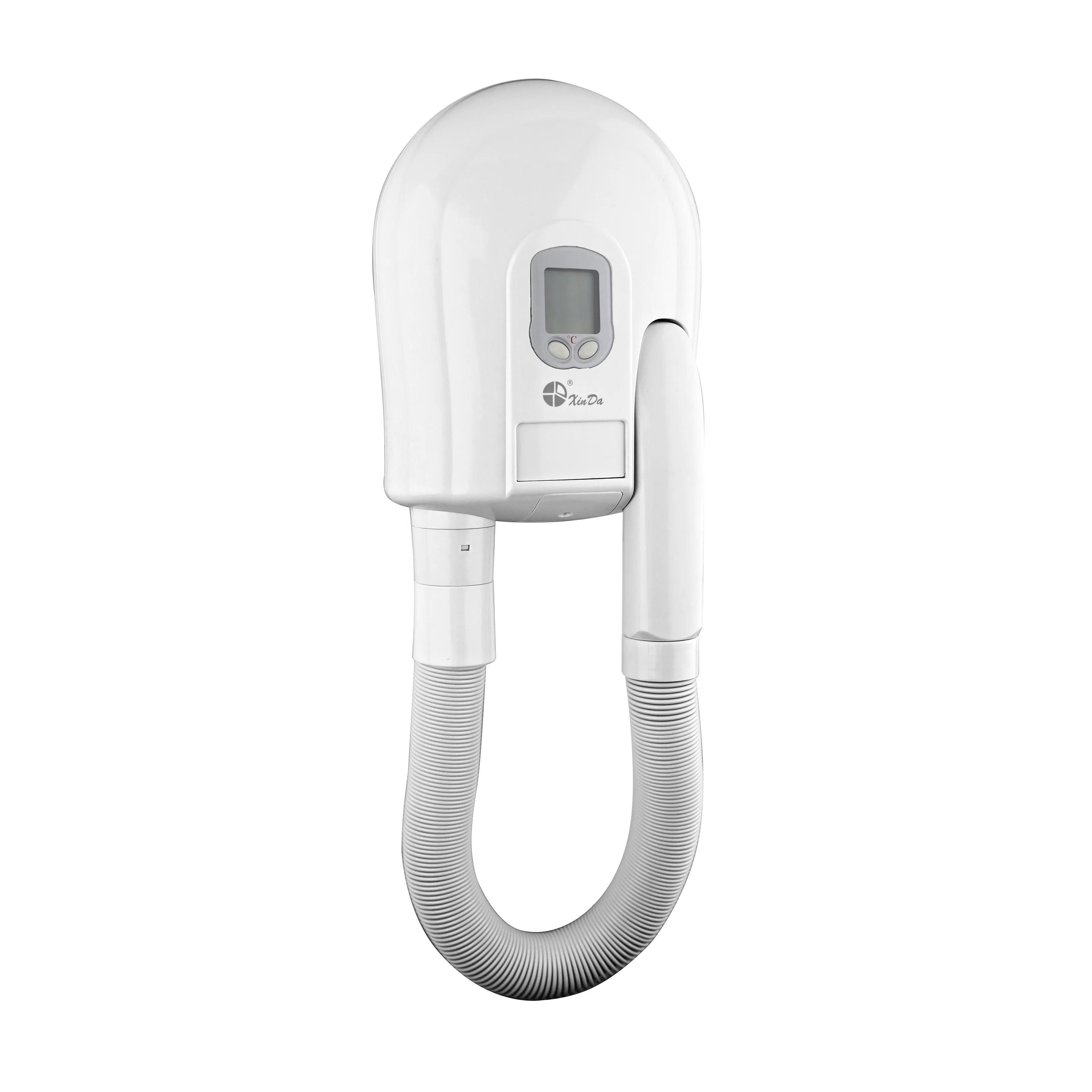 
XINDA GDC-150 15A Home & Hotel Professional Dryer for Hair and Body Wall Mounted ABS White 