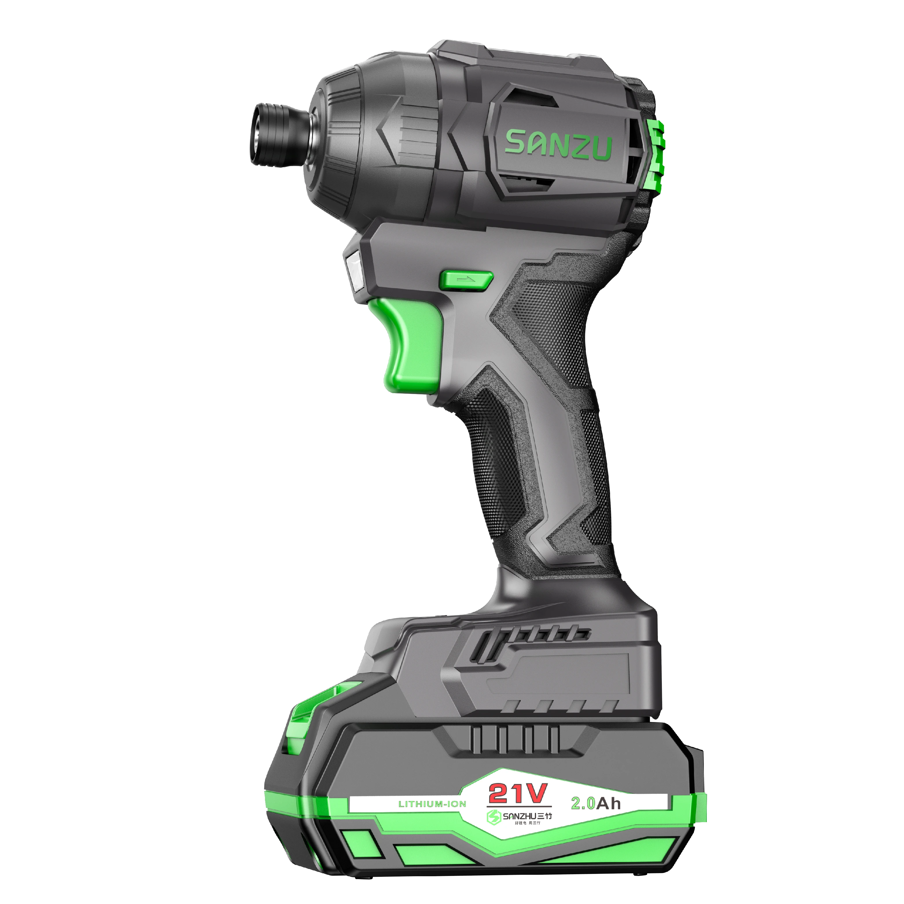 SANZU 20V Lithium Battery  Brushless Impact Driver Cordless Screwdriver 230N Power Tool